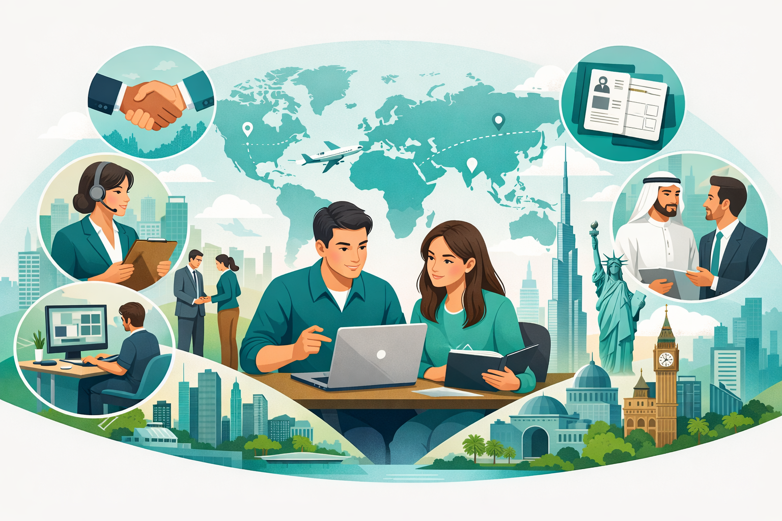 Placement assistance and global career support